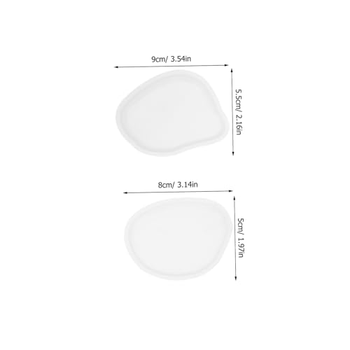 Gadpiparty 7 Stück Teiliges Silikonformen Epoxidharz Anhänger Stabile Wiederverwendbare Schlüsselanhänger Schmuckformen mit Unregelmäßigen Designs Einfaches Entformen für DIY von Gadpiparty