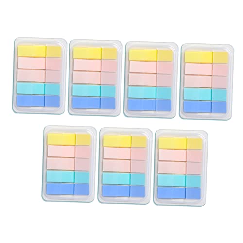 Gadpiparty 700 Stück Sticky Index Tabs Haftnotizen für Bücher Transparente Annotationstabs Beschreibbare Seitenmarker Markieren und Organisieren im Büro und Zuhause von Gadpiparty