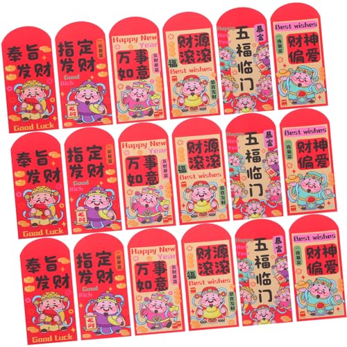 Gadpiparty 72 Stück Chinesische Geldumschläge Jahr Des Pferdes Robuste Rote Briefumschläge aus Dickem Papier mit Festlichem Muster für Frühlingsfest und Familienfeiern Gadpiparty 72 Stück Chinesische Geldumschläge Jahr Des Pferdes Robuste Rote Briefumschläge aus Dickem Papier mit Festlichem Muster für Frühlingsfest und Familienfeiern von Gadpiparty