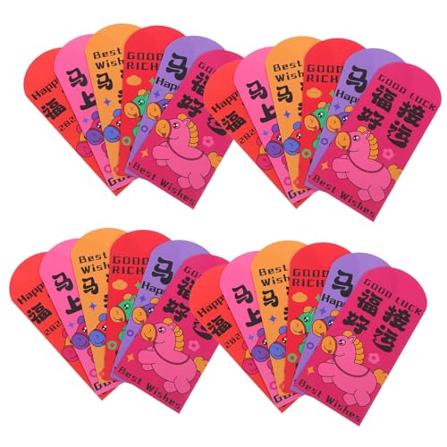Gadpiparty 72 Stück Chinesische Neujahrs-rotumschläge Jahr Des Pferdes Dickes Papier mit Klassischem Pferdemotiv Glücksumschläge für Frühlingsfest Hochzeiten und Familienfeiern Gadpiparty 72 Stück Chinesische Neujahrs-rotumschläge Jahr Des Pferdes Dickes Papier mit Klassischem Pferdemotiv Glücksumschläge für Frühlingsfest Hochzeiten und Familienfeiern von Gadpiparty