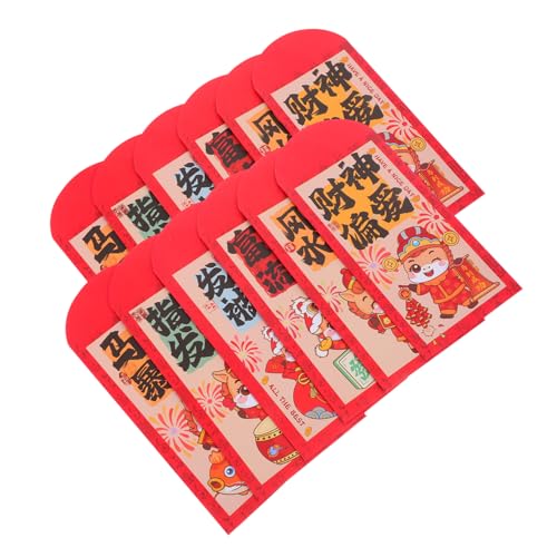 Gadpiparty 72 Stück Rote Umschläge Jahr Des Pferdes Dickes Papier Frühlingsfest Geldgeschenk Taschen Mehrzweck Hongbao für Geburtstag Hochzeit Familie und Geschäft Traditionelles Lunar Gadpiparty 72 Stück Rote Umschläge Jahr Des Pferdes Dickes Papier Frühlingsfest Geldgeschenk Taschen Mehrzweck Hongbao für Geburtstag Hochzeit Familie und Geschäft Traditionelles Lunar von Gadpiparty