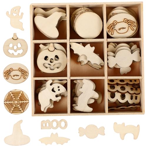 Gadpiparty 72 Stück Teiliges Holzchips für Kreative Dekoration Einzigartige Holzverzierungen für DIY Projekte Geeignet für Halloween und Festliche Bastelarbeiten Gadpiparty 72 Stück Teiliges Holzchips für Kreative Dekoration Einzigartige Holzverzierungen für DIY Projekte Geeignet für Halloween und Festliche Bastelarbeiten von Gadpiparty
