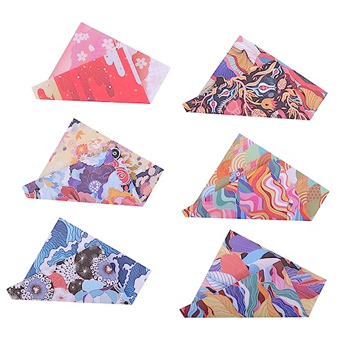Gadpiparty 8 Packungen Origami Set Japanisches Origami Papier Buntes Quadratisches Faltpapier für Diy Bastelmaterial für Handarbeiten und Kreative Projekte von Gadpiparty