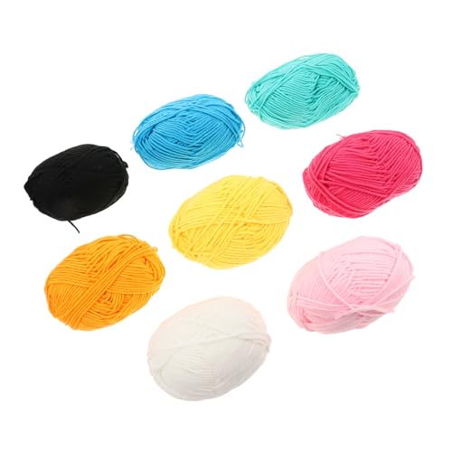 Gadpiparty 8 Rollen Milch Baumwollgarn für Stricken und Häkeln Vielseitig Einsetzbar für DIY Projekte Pullover Schals Mützen und Mehr Gadpiparty 8 Rollen Milch Baumwollgarn für Stricken und Häkeln Vielseitig Einsetzbar für DIY Projekte Pullover Schals Mützen und Mehr von Gadpiparty