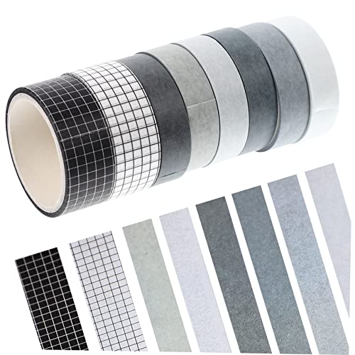 Gadpiparty 8 Rollen Taschenband Streifen Punkte Farbband Klebeband selbstklebend Sammelalbum Scrapbook-Washi-Tape gemustertes Band Washi-Tape-Masse Washi-Tape-Aufkleber Flüsterpapier Gadpiparty 8 Rollen Taschenband Streifen Punkte Farbband Klebeband selbstklebend Sammelalbum Scrapbook-Washi-Tape gemustertes Band Washi-Tape-Masse Washi-Tape-Aufkleber Flüsterpapier von Gadpiparty