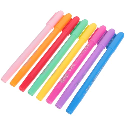 Gadpiparty 8 Stück Blumenförmige Konturenstifte Set Teiliges Dual Tip Marker Set für Notizen Journaling und Schreiben Ästhetische Wellenstifte Handliche und Komfortable Nutzung Gadpiparty 8 Stück Blumenförmige Konturenstifte Set Teiliges Dual Tip Marker Set für Notizen Journaling und Schreiben Ästhetische Wellenstifte Handliche und Komfortable Nutzung von Gadpiparty