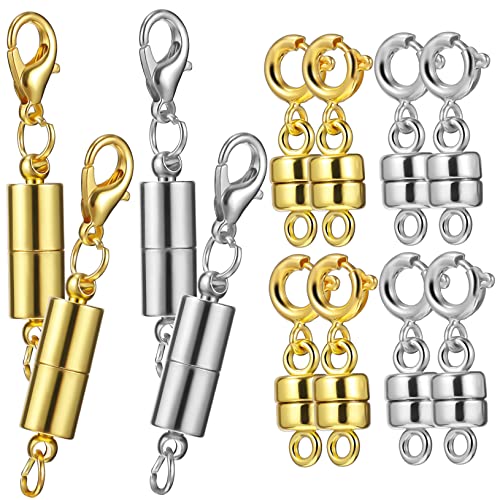 Gadpiparty 8 Stück Magnetschnalle Schmuckklammern magnetische Verbindungsverschlüsse Verlängerungsverschlüsse für Halskettenketten magnetischer Stecker Magnetverschlüsse Eisen Gadpiparty 8 Stück Magnetschnalle Schmuckklammern magnetische Verbindungsverschlüsse Verlängerungsverschlüsse für Halskettenketten magnetischer Stecker Magnetverschlüsse Eisen von Gadpiparty