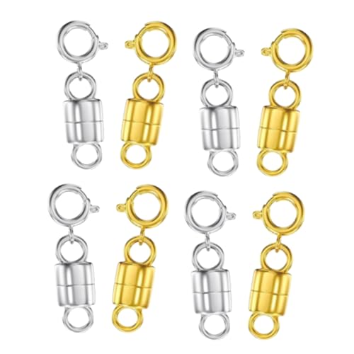Gadpiparty 8 Stück Magnetverschluss Für Halskette Armband Sicherheitsverschluss Halskettenverschlüsse Selber Machen Magnetverschluss Selber Machen Magnet Halskette Verschluss Kupfer Gadpiparty 8 Stück Magnetverschluss Für Halskette Armband Sicherheitsverschluss Halskettenverschlüsse Selber Machen Magnetverschluss Selber Machen Magnet Halskette Verschluss Kupfer von Gadpiparty