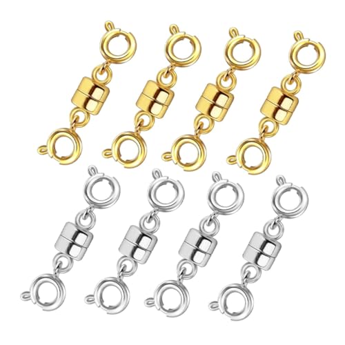 Gadpiparty 8 Stück Magnetverschluss Selber Machen Schmuck Mit Magnetverschluss Halskette Magnetverschlüsse Magnetverschluss Für Armband Magnetverschlüsse Für Halsketten Schmuckschnalle Kupfer Gadpiparty 8 Stück Magnetverschluss Selber Machen Schmuck Mit Magnetverschluss Halskette Magnetverschlüsse Magnetverschluss Für Armband Magnetverschlüsse Für Halsketten Schmuckschnalle Kupfer von Gadpiparty