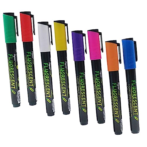 Gadpiparty 8 Stück Neon Kreidestifte Abwischbare Flüssigkreide Marker für Wände Fluoreszierende Einfach zu Bedienen Lagern Gadpiparty 8 Stück Neon Kreidestifte Abwischbare Flüssigkreide Marker für Wände Fluoreszierende Einfach zu Bedienen Lagern von Gadpiparty
