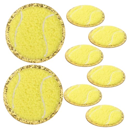 Gadpiparty 8 Stück Teiliges Bestickte Aufnäher aus Baumwollstoff Langlebige Kleidung Patches zum Aufnähen zum Reparieren und Verzieren von Jacken Rucksäcken und Mänteln von Gadpiparty