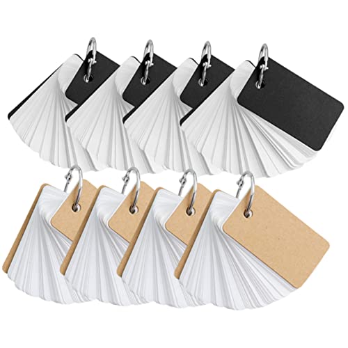 Gadpiparty 8 Stück Teiliges Blanko Lernkarten mit Binder Ring Vielseitige Karteikarten für Studierende Notizen und Kreative Ideen Hochwertiges Leicht und Tragbar Gadpiparty 8 Stück Teiliges Blanko Lernkarten mit Binder Ring Vielseitige Karteikarten für Studierende Notizen und Kreative Ideen Hochwertiges Leicht und Tragbar von Gadpiparty