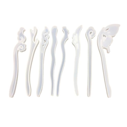 Gadpiparty 8 Stück Teiliges DIY Haarnadel Mould Kristall Epoxidharz Form für Haaraccessoires Schmuck und Bastelarbeiten Multifunktionale Formen für Harz Polymer und Einfach zu Reinigen Lagern Gadpiparty 8 Stück Teiliges DIY Haarnadel Mould Kristall Epoxidharz Form für Haaraccessoires Schmuck und Bastelarbeiten Multifunktionale Formen für Harz Polymer und Einfach zu Reinigen Lagern von Gadpiparty