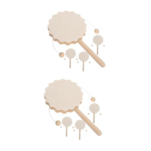 Gadpiparty 8 Stück Teiliges DIY Holz Rasseltrommel Unbemalt zum Bemalen Kinderspielzeug Handwerksspielzeug zur Feinmotorik und Kreativität Gadpiparty 8 Stück Teiliges DIY Holz Rasseltrommel Unbemalt zum Bemalen Kinderspielzeug Handwerksspielzeug zur Feinmotorik und Kreativität von Gadpiparty