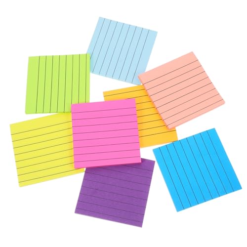 Gadpiparty 8 Stück Teiliges Farbige Haftnotizen mit Selbstklebende Notizblöcke für Büro und Zuhause für Erinnerungen Planung und Organisation Gadpiparty 8 Stück Teiliges Farbige Haftnotizen mit Selbstklebende Notizblöcke für Büro und Zuhause für Erinnerungen Planung und Organisation von Gadpiparty
