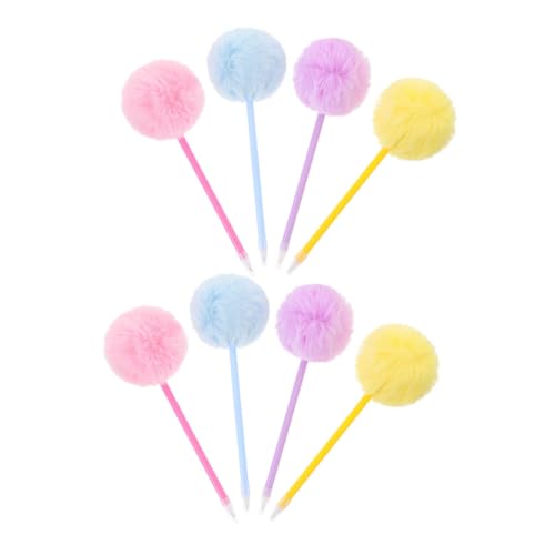 Gadpiparty 8 Stück Teiliges Kugelschreiber mit Flauschigen Pompons Bunte Schreibstifte für Schule Büro Weiche Kugelschreiber mit Glattem Niedliche Stifte als für Studenten Gadpiparty 8 Stück Teiliges Kugelschreiber mit Flauschigen Pompons Bunte Schreibstifte für Schule Büro Weiche Kugelschreiber mit Glattem Niedliche Stifte als für Studenten von Gadpiparty