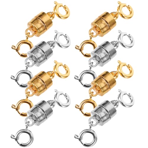 Gadpiparty 8 Stück Teiliges Magnetische Schmuckverschlüsse für Armbänder Magnetverschluss für DIY Schmuck Langlebig Elegantes Design Passend für Verschiedene Stile Gadpiparty 8 Stück Teiliges Magnetische Schmuckverschlüsse für Armbänder Magnetverschluss für DIY Schmuck Langlebig Elegantes Design Passend für Verschiedene Stile von Gadpiparty