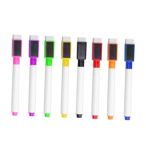 Gadpiparty 8 Stück Teiliges Whiteboard Marker mit Magnet Abwischbar Bunte Farben Marineblau Schwarz Grün Rot Gelb Orange Integrierter Radierer für Schule Büro Kinderzeichnungen Gadpiparty 8 Stück Teiliges Whiteboard Marker mit Magnet Abwischbar Bunte Farben Marineblau Schwarz Grün Rot Gelb Orange Integrierter Radierer für Schule Büro Kinderzeichnungen von Gadpiparty