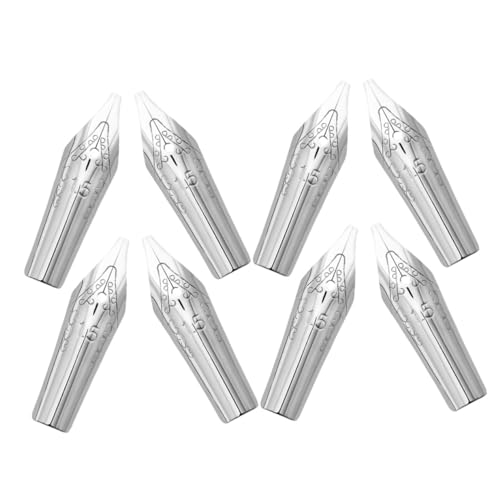 Gadpiparty 8 Teiliges Stiftspitzen Zubehör Füllfederhalter Feine Spitze Stiftzubehör Stifte Zum Schreiben Kalligraphie Federn Kunststift Zubehör Stift Ersatzspitzen Silber Gadpiparty 8 Teiliges Stiftspitzen Zubehör Füllfederhalter Feine Spitze Stiftzubehör Stifte Zum Schreiben Kalligraphie Federn Kunststift Zubehör Stift Ersatzspitzen Silber von Gadpiparty