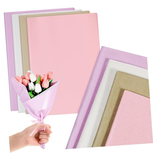 Gadpiparty 80 Blatt Geschenkpapier Papierverpackung Weiß wickeln Rosa Verpackungspapier schmucklos Papier für Blumensträuße Strauß seidenpapier papierhandtücher Blumenverpackung Taschentuch Gadpiparty 80 Blatt Geschenkpapier Papierverpackung Weiß wickeln Rosa Verpackungspapier schmucklos Papier für Blumensträuße Strauß seidenpapier papierhandtücher Blumenverpackung Taschentuch von Gadpiparty