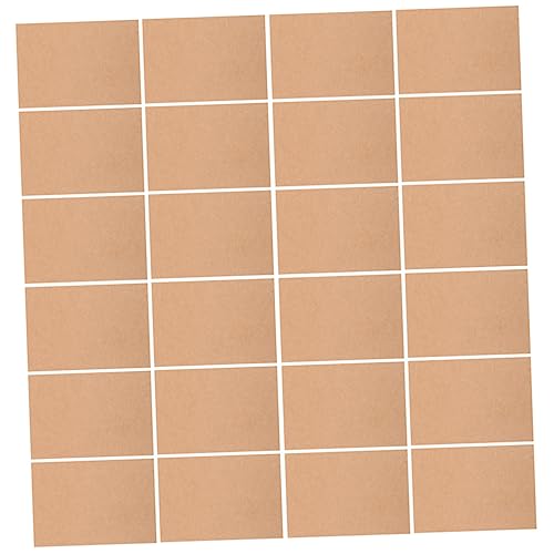 Gadpiparty 80 Stück Leere Postkarte Kartenrohlinge Leere Weiße Karten Leere Karten Doppelt Karten Leer Mit Schmucklos Einfache Karten Nicht Herstellung Diy-karte Leerzeichen Braun Papier von Gadpiparty