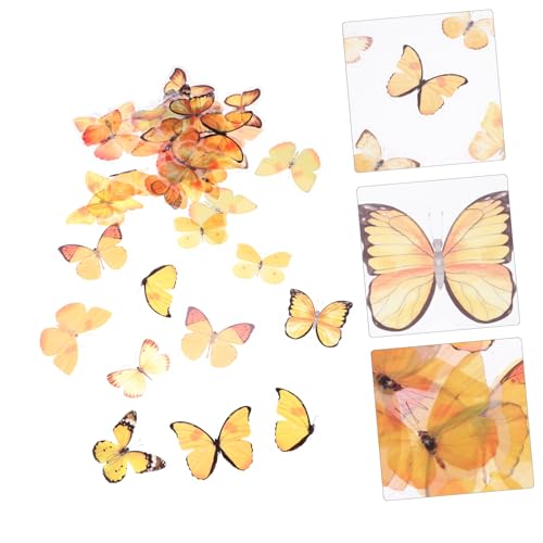 Gadpiparty 80 Stück Schmetterlingsaufkleber Sammelalbum Planer ästhetisch Journaling Scrapbook -Aufkleber Kunst Naturaufkleber für Scrapbooking DIY Scrapbook Supplies das Haustier Gelb Gadpiparty 80 Stück Schmetterlingsaufkleber Sammelalbum Planer ästhetisch Journaling Scrapbook -Aufkleber Kunst Naturaufkleber für Scrapbooking DIY Scrapbook Supplies das Haustier Gelb von Gadpiparty