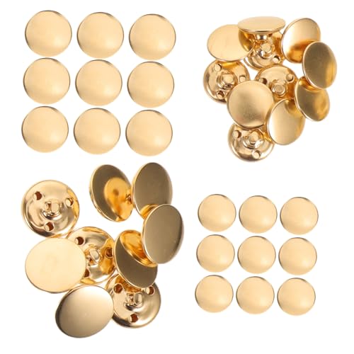 Gadpiparty 80 Stück Teiliges Goldfarbener Runder Metallknöpfe aus Kupfer Antike Vintage-jackenknöpfe Robust und Poliert für Uniformen Mäntel Anzüge Diy-nähzubehör Gadpiparty 80 Stück Teiliges Goldfarbener Runder Metallknöpfe aus Kupfer Antike Vintage-jackenknöpfe Robust und Poliert für Uniformen Mäntel Anzüge Diy-nähzubehör von Gadpiparty