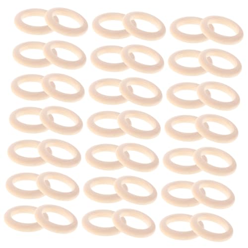 Gadpiparty 80 Stück Teiliges Naturholzringe Unvollendete Holzringe für DIY Basteln Makramee Anhänger Schmuckherstellung Vielseitige Holzkreise für Kreative Handarbeiten Gadpiparty 80 Stück Teiliges Naturholzringe Unvollendete Holzringe für DIY Basteln Makramee Anhänger Schmuckherstellung Vielseitige Holzkreise für Kreative Handarbeiten von Gadpiparty