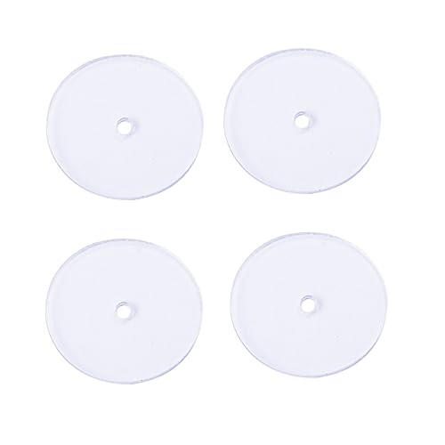 Gadpiparty 80 Stück Transparente Ohrstecker Stopper Flexible Pads zum Sicheren Halt und Stabilisierung von Ohrsteckern Ersatz Ohrring Verschlüsse für Diy Schmuck Leicht und Hautfreundlich von Gadpiparty