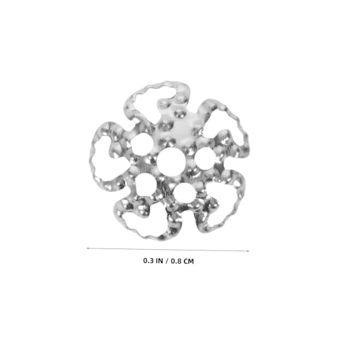 Gadpiparty 800 Stück Metall Perlenkappen mit Vintage Blumenmuster Filigrane Schmuck Spacer Caps für DIY Armbänder Ohrringe Bastelprojekte Einfache Installation für Anfänger und Profis Gadpiparty 800 Stück Metall Perlenkappen mit Vintage Blumenmuster Filigrane Schmuck Spacer Caps für DIY Armbänder Ohrringe Bastelprojekte Einfache Installation für Anfänger und Profis von Gadpiparty