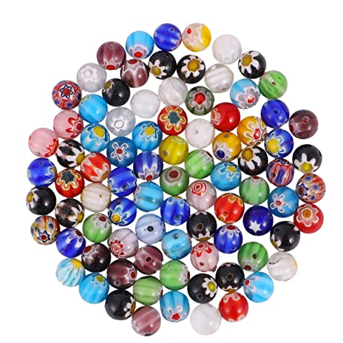 Gadpiparty 80Stücke Farbige Glasurperlen Lose Perlen für DIY Schmuckherstellung für Armbänder und Bastelprojekte Zubehör für Bastelarbeiten Gadpiparty 80Stücke Farbige Glasurperlen Lose Perlen für DIY Schmuckherstellung für Armbänder und Bastelprojekte Zubehör für Bastelarbeiten von Gadpiparty