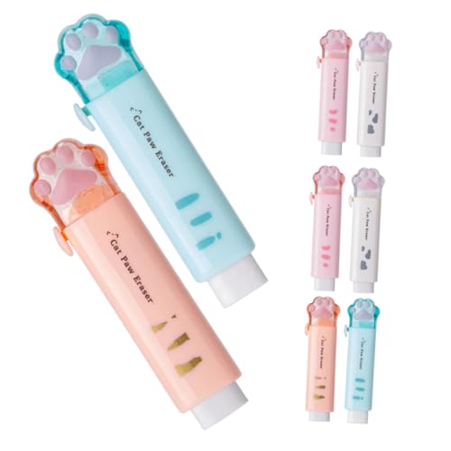 Gadpiparty 8Stücke Niedliche Einziehbare Katzenpfoten Radiergummis Farbenfrohe Schulbedarf Radierer Für Süßes Briefpapier Für Schule Und Büro Gadpiparty 8Stücke Niedliche Einziehbare Katzenpfoten Radiergummis Farbenfrohe Schulbedarf Radierer Für Süßes Briefpapier Für Schule Und Büro von Gadpiparty