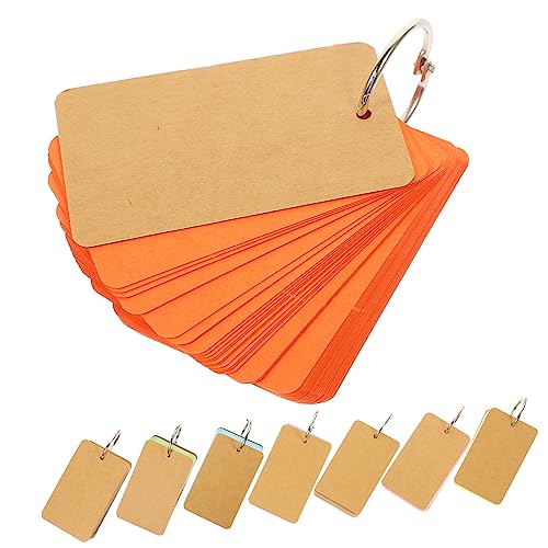 Gadpiparty 8Stücke Teiliges Leere Karteikarten mit Ring aus Braunem Karton Notizblock für Bürobedarf Flash Karten für Notizen und Memos für Schule und Zuhause Gadpiparty 8Stücke Teiliges Leere Karteikarten mit Ring aus Braunem Karton Notizblock für Bürobedarf Flash Karten für Notizen und Memos für Schule und Zuhause von Gadpiparty