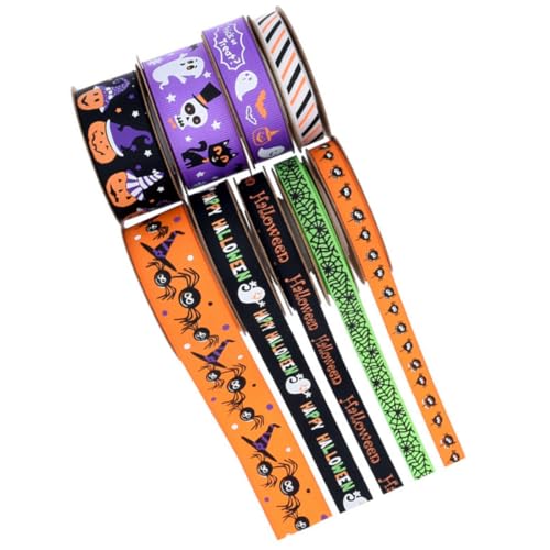 Gadpiparty 9 Rollen Teiliges Halloween Satinband mit Klassischen Motiven pro Leicht Biegsam und Vielseitig für DIY Bastelarbeiten Geschenkverpackung Kranzherstellung und Festliche Gadpiparty 9 Rollen Teiliges Halloween Satinband mit Klassischen Motiven pro Leicht Biegsam und Vielseitig für DIY Bastelarbeiten Geschenkverpackung Kranzherstellung und Festliche von Gadpiparty