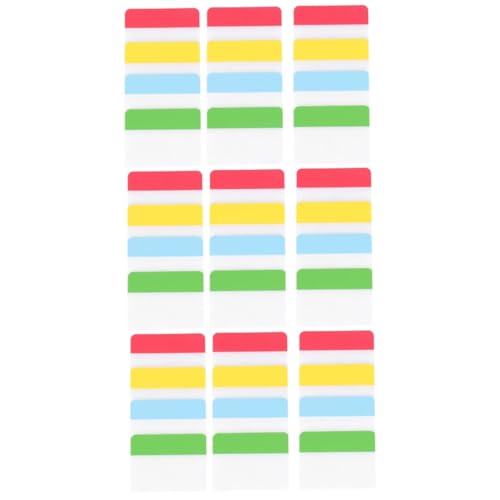 Gadpiparty 9 Sätze Kategorie Indexblatt Flaggen-registerkarten Registerkarten Eines Lesezeichens Etikett Klebrig Buchseite Flaggenreiter Farbige Seitenmarkierungen Klebestreifen Plastik von Gadpiparty