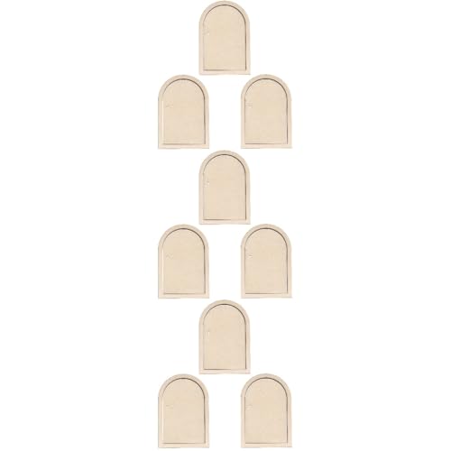 Gadpiparty 9 Sätze Unbehandelte Holzscheiben für Diy Kunst und Handwerk Blanko Puzzle Graffiti Anhänger zum Bemalen und Gestalten von Dekorationen pro für Kreative Projekte von Gadpiparty