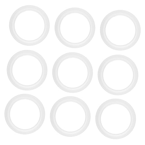 Gadpiparty 9 Stück Teiliges Silikonarmband Gießform Runde Diy Schmuckmoulds für Armbänder Schlüsselanhänger und Einfach zu Reinigen und Bruchfest für Projekte von Gadpiparty