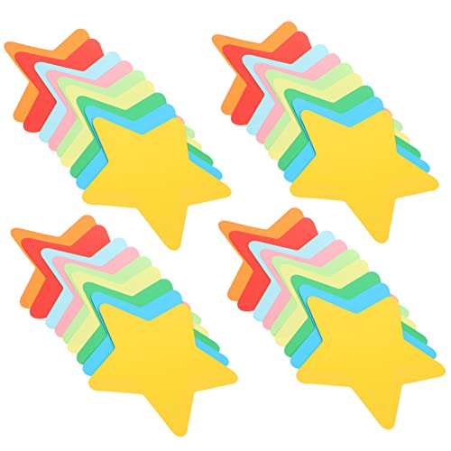 Gadpiparty 90 Blatt Farbige Papiersterndekoration Formen Papiersterne ausschnitten Spielzimmer Quilling Kinderzimmerdekoration Decoupage-Papier Etikett Papierparty -Dekorationen Kinderdekor von Gadpiparty