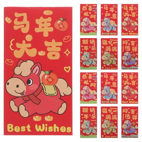 Gadpiparty 90 Stück 2026 chinesische rote Umschläge: Rote Papierpakete zum Neujahr – Hong Bao für das Frühlingsfest – Glücksgeldtaschen für Partys und Feiertage Gadpiparty 90 Stück 2026 chinesische rote Umschläge: Rote Papierpakete zum Neujahr – Hong Bao für das Frühlingsfest – Glücksgeldtaschen für Partys und Feiertage von Gadpiparty