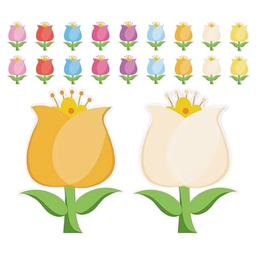 Gadpiparty 90 Stück Bunte Tulpen Papier Ausschnitte für DIY Projekte Bastelbedarf für Klassenzimmer und Kreative Dekorationen Gadpiparty 90 Stück Bunte Tulpen Papier Ausschnitte für DIY Projekte Bastelbedarf für Klassenzimmer und Kreative Dekorationen von Gadpiparty