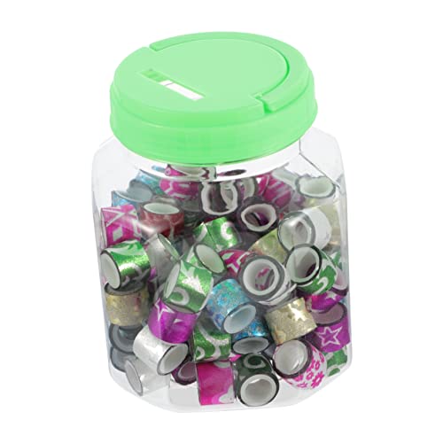 Gadpiparty 90 Stück Glitzernde Mini Klebebänder Bunte Masking Tapes für DIY Bastelprojekte Scrapbooking und Dekoration für Geschenkanhänger und Notizen Zufällige Farbe Zufällige Farbe von Gadpiparty