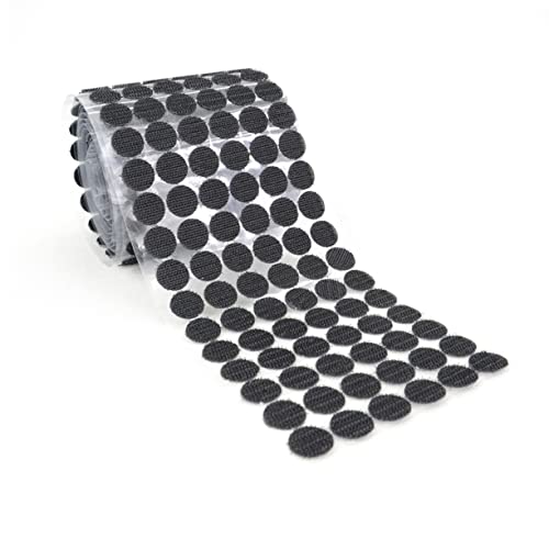 Gadpiparty 900 Stück Selbstklebender Klebeband Punkte Klebestreifen klebrig Klebstoff runde Aufkleber Klettband Montageband Schwarz Gadpiparty 900 Stück Selbstklebender Klebeband Punkte Klebestreifen klebrig Klebstoff runde Aufkleber Klettband Montageband Schwarz von Gadpiparty
