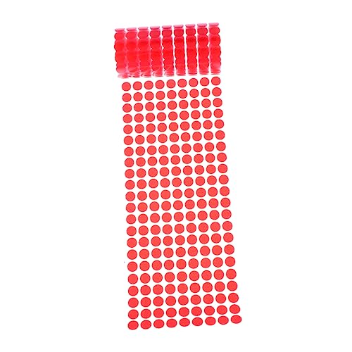 Gadpiparty 900Stücke Klettband Rund Selbstklebend Starke Haftung für Verschiedene Anwendungen Hochwertigem und Rot Gadpiparty 900Stücke Klettband Rund Selbstklebend Starke Haftung für Verschiedene Anwendungen Hochwertigem und Rot von Gadpiparty