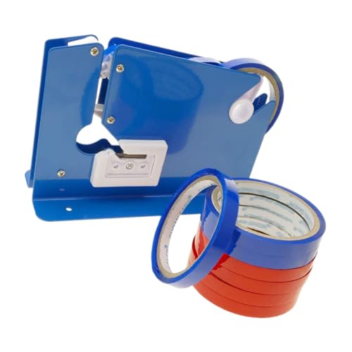 Gadpiparty 9Stücke Bandschneider Spender Versiegelungsmaschine für Plastiktüten Ergonomisches Design Klebeband für Lebensmittelverpackung Gadpiparty 9Stücke Bandschneider Spender Versiegelungsmaschine für Plastiktüten Ergonomisches Design Klebeband für Lebensmittelverpackung von Gadpiparty