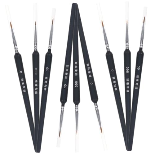 Gadpiparty 9Stücke Teiliges Professioneller Malpinsel Tragbare Pinsel für Aquarell Ölmalerei Mehr Langlebige Verarbeitung für Kreative für Erwachsene Gadpiparty 9Stücke Teiliges Professioneller Malpinsel Tragbare Pinsel für Aquarell Ölmalerei Mehr Langlebige Verarbeitung für Kreative für Erwachsene von Gadpiparty