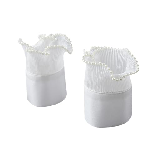 Gadpiparty Abnehmbare Damen Manschetten mit Perlenbesatz Bouffant Handgelenk Accessoires Verstellbare Fake Sleeve für Braut und Alltag Modische Kleiderverzierung Gadpiparty Abnehmbare Damen Manschetten mit Perlenbesatz Bouffant Handgelenk Accessoires Verstellbare Fake Sleeve für Braut und Alltag Modische Kleiderverzierung von Gadpiparty