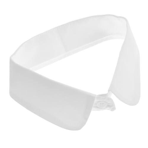 Gadpiparty Abnehmbarer Fake Collar Weißer Chiffon Stehkragen Damen Blusenkragen Einsatz Vielseitiger Dekorativer Falscher Kragen für Formelle und Freizeit Outfits Gadpiparty Abnehmbarer Fake Collar Weißer Chiffon Stehkragen Damen Blusenkragen Einsatz Vielseitiger Dekorativer Falscher Kragen für Formelle und Freizeit Outfits von Gadpiparty