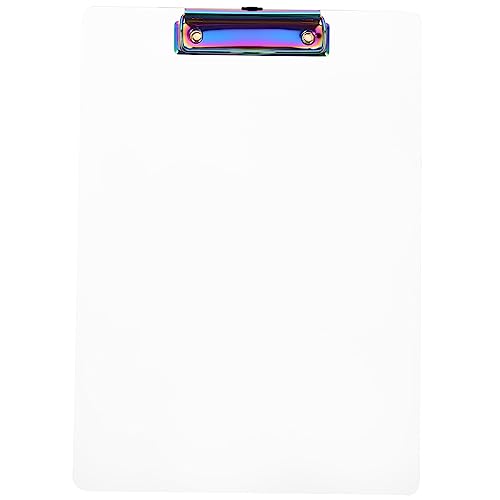 Gadpiparty Acryl Klemmbrett Transparentes Clipboard für Schule und Büro Leicht Tragbar für Präsentationen Dokumentenorganisation und Notizen als von Gadpiparty