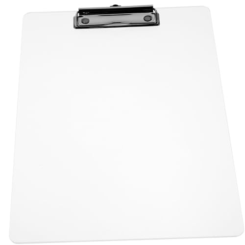 Gadpiparty Acryl Klemmbrett Transparentes Schreibbrett mit Clip Leicht und Handlich für Studenten und Büro Praktische Schreibunterlage für Unterwegs Gadpiparty Acryl Klemmbrett Transparentes Schreibbrett mit Clip Leicht und Handlich für Studenten und Büro Praktische Schreibunterlage für Unterwegs von Gadpiparty