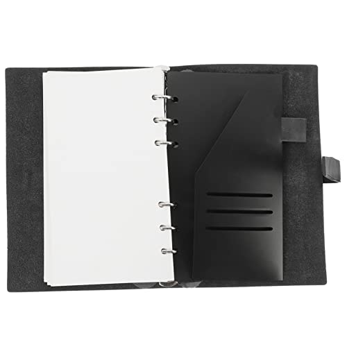 Gadpiparty Aktentasche Notizbuch Nachfüllbares Kreatives Notizbuch für Büro Schule und Zuhause Multifunktionales Abnehmbares Leeres Journal mit Lederbindung und Retro Kupferverschluss für von Gadpiparty